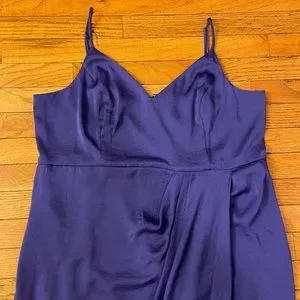 Express Dresses Express Satin Faux Wrap Maximidi Dress Poshmark